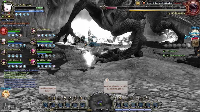 Dragon Nest TR | Deniz Ejderhası İni Zorlu Speedrun (Hızlı Kesim)